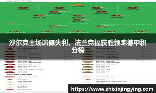 沙尔克主场遗憾失利，法兰克福获胜领跑德甲积分榜