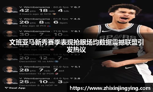 文班亚马新秀赛季表现抢眼场均数据震撼联盟引发热议